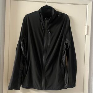 Lululemon Men Black Zip Up Jacket size L